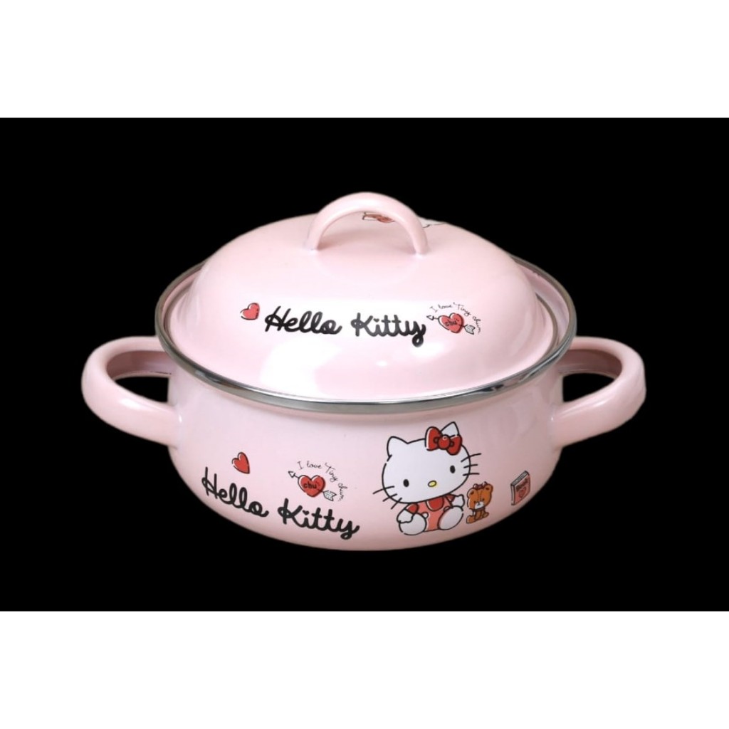 Brighton Panci Enamel 1L GMC9941 HELLO KITTY