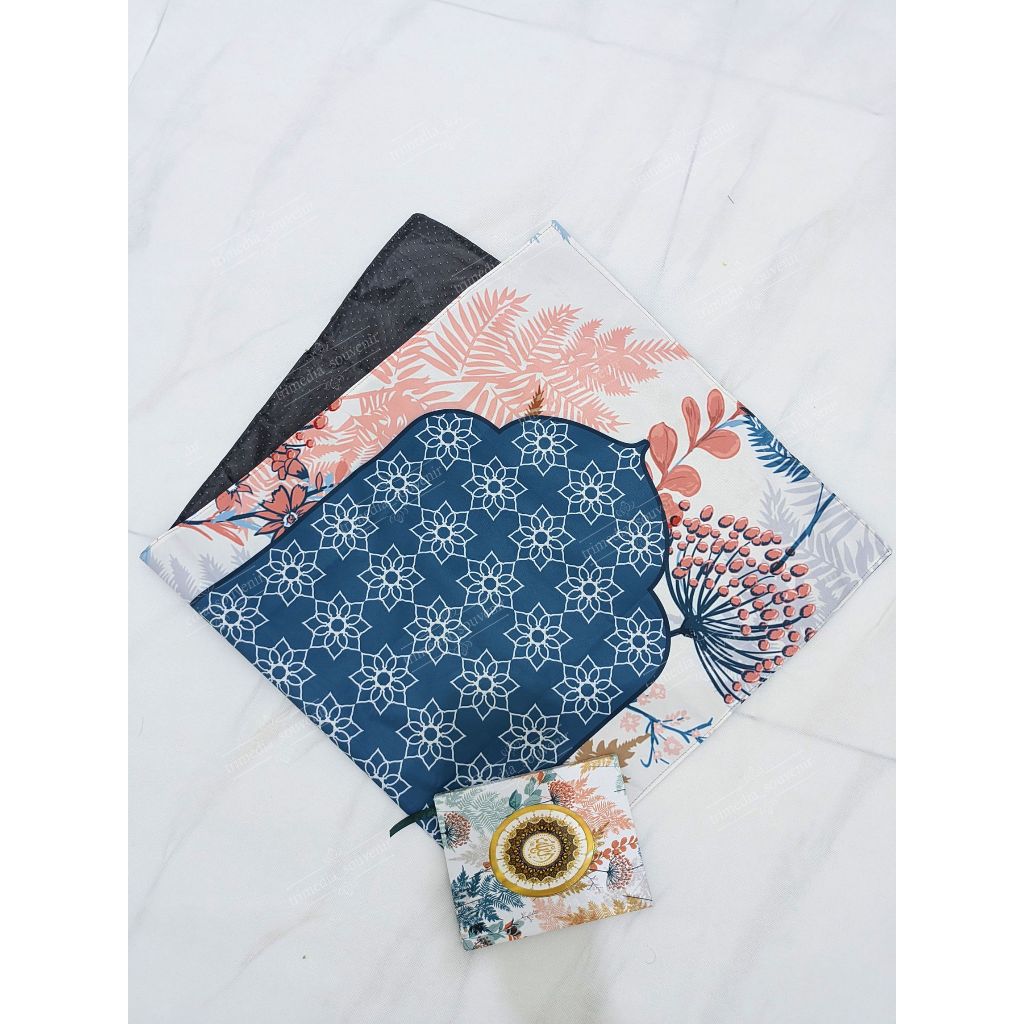 Sajadah Travel tanpa pouch / Sajadah Souvenir / Sajadah Printing / Sajadah Nama / SAJADAH TRAVEL | S