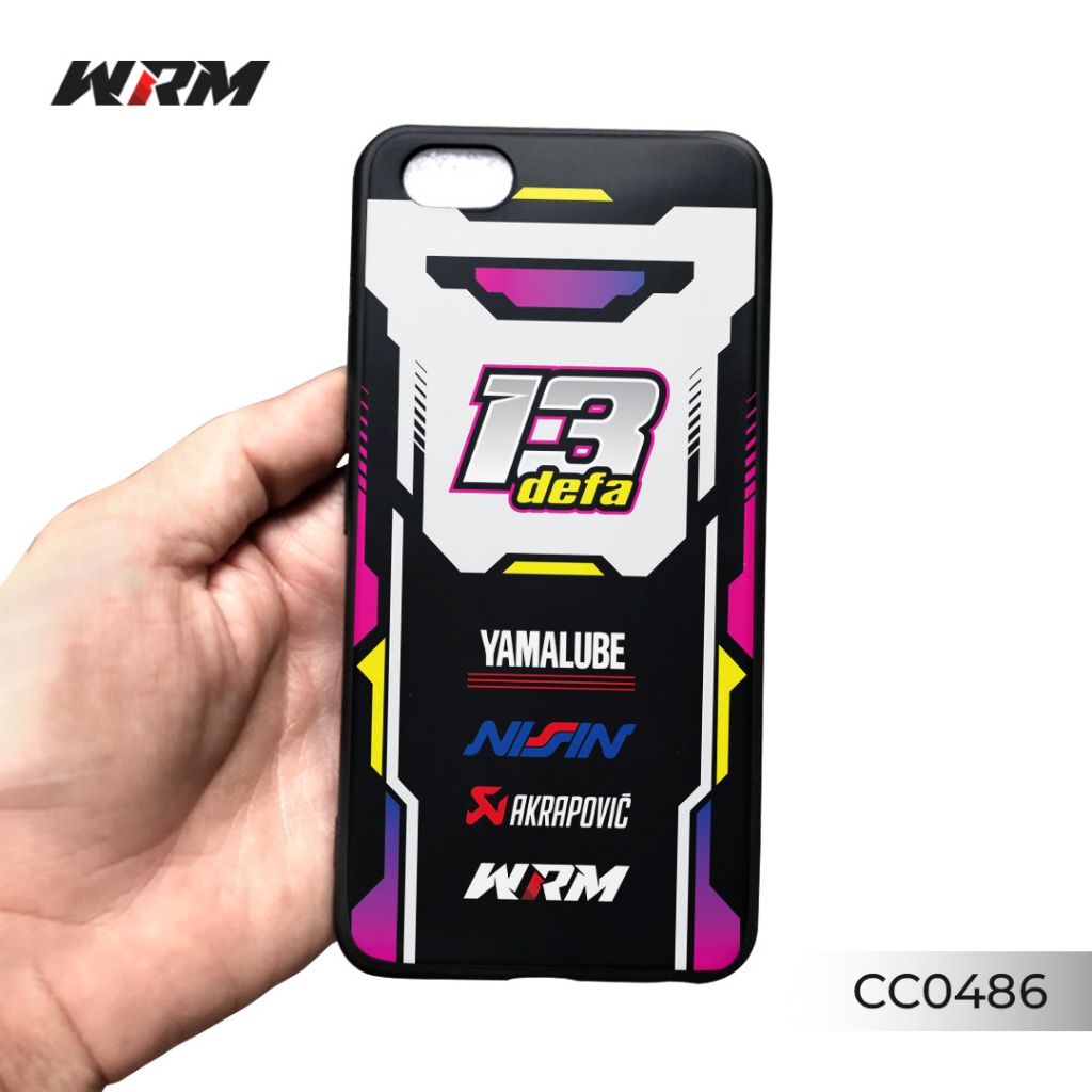 WRM Racing Case - Blackmatte - Custom Nama Sendiri