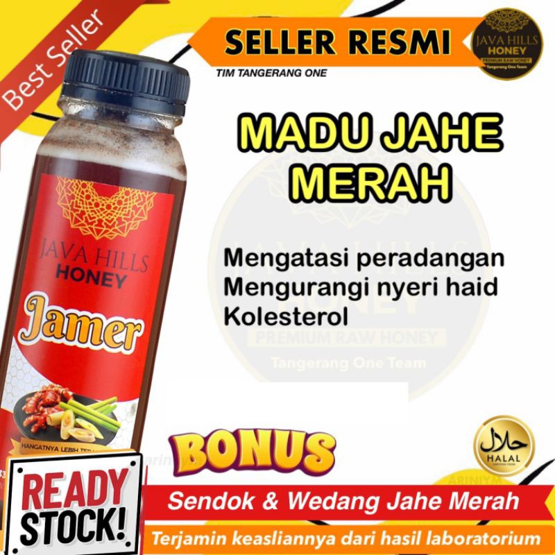 

java hills madu jahe merah 320grm | meredakan rasa mual | masuk angin | kolesterol imunitas tubuh