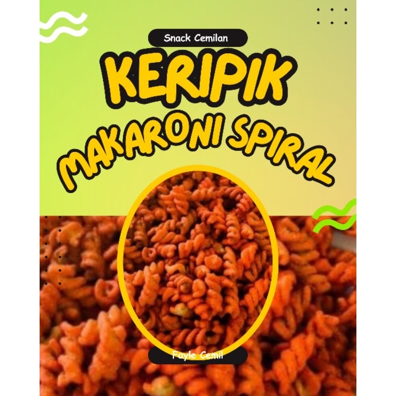 

Makaroni Spiral Ulir Balado Kemasan 250 Gr