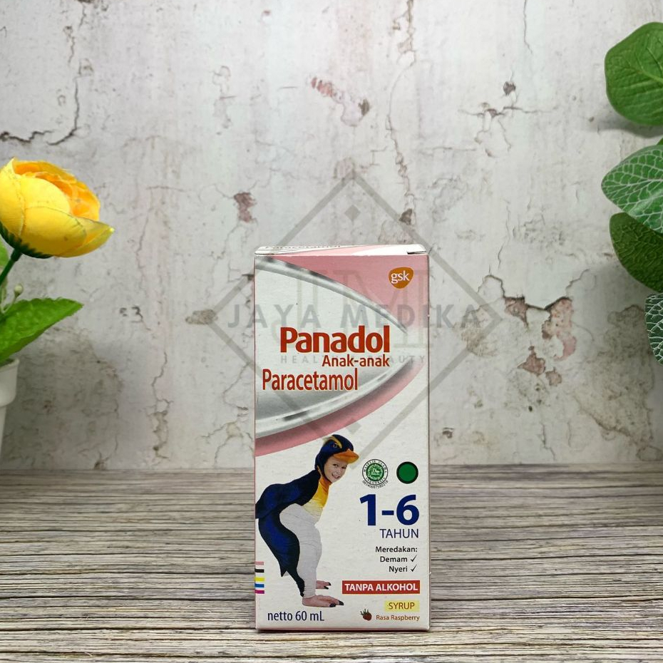 Panadol Paracetamol Sirup Anak-Anak 1-6 Tahun
