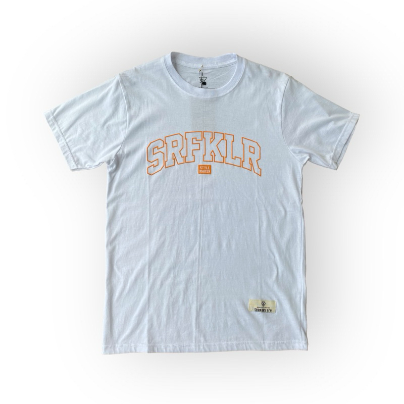Surfakiller Tshirt Kaos Font Putih