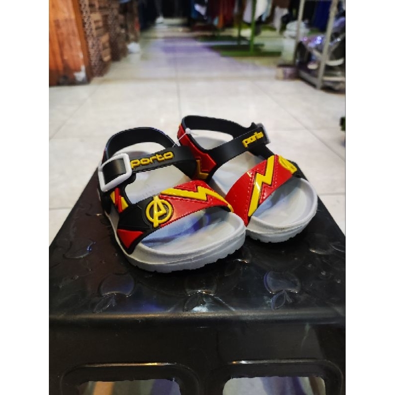 sandal sepatu anak laki laki porto