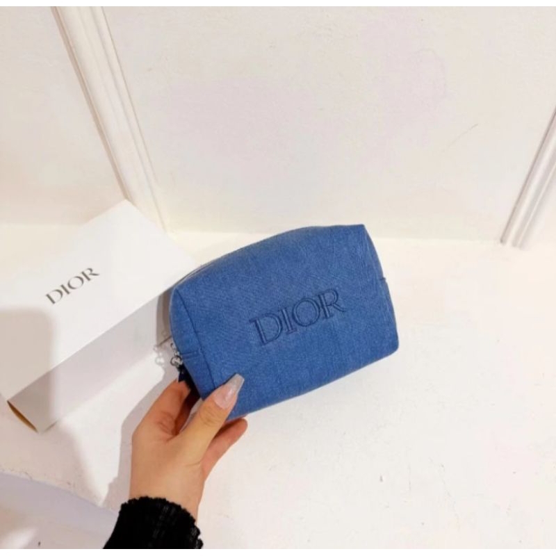 Pouch Kosmetik Dior Denim