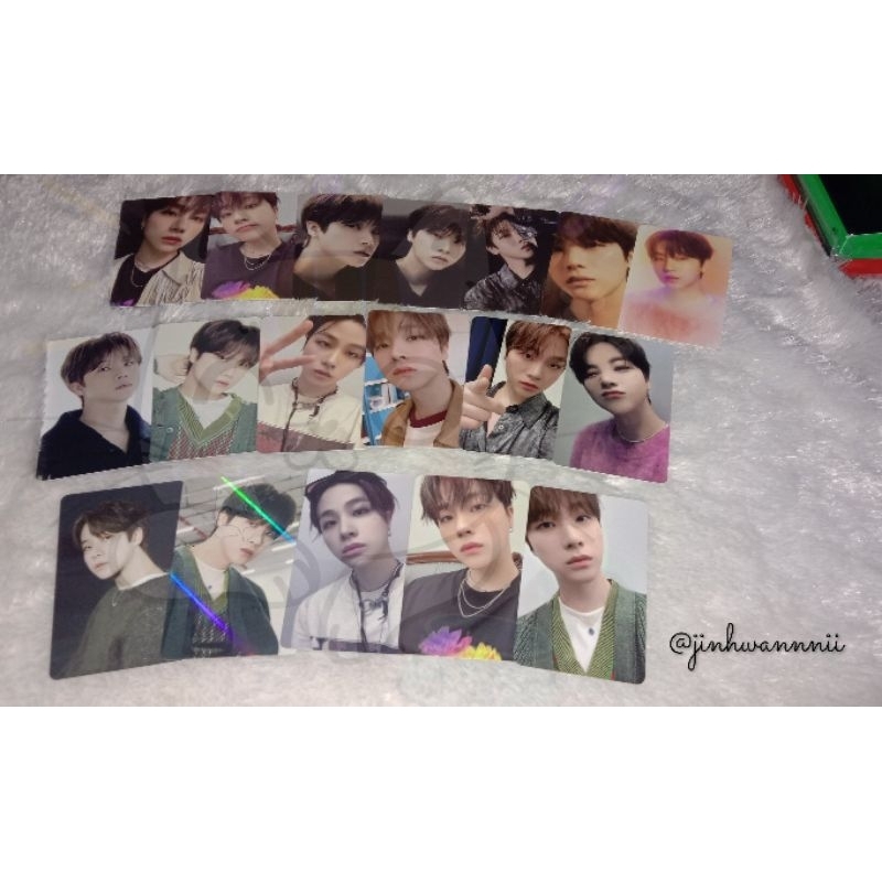 Take All Photocard Official Kim Jinhwan iKON 143ent YG entertainment Fansign Ktown Weverse Makestar 