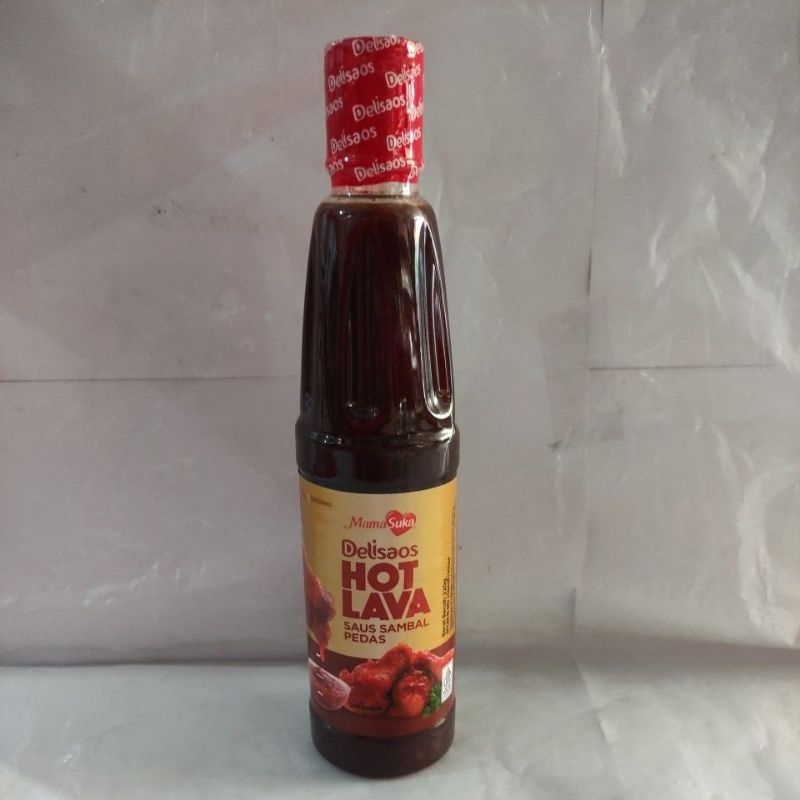 

mama suka saus sambal pedas hot lava 320 gr