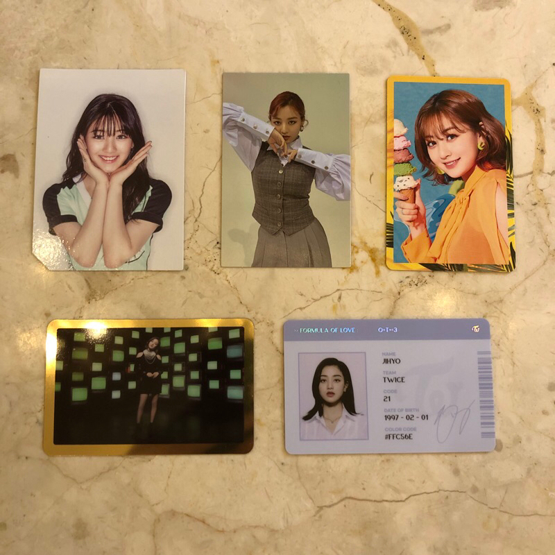 Twice Jihyo Photocard Take All