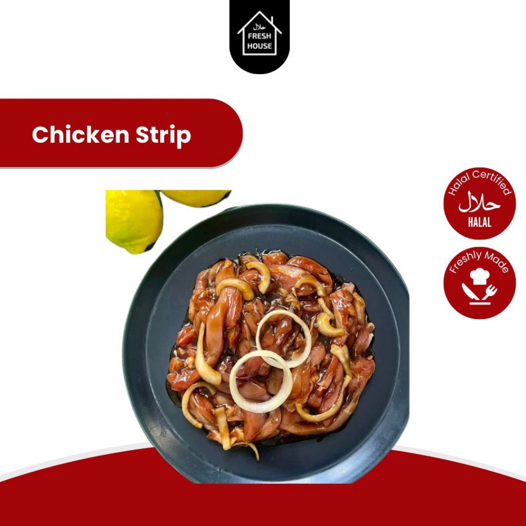 

BONELESS PAHA READY TO COOK / CHICKEN STRIP TERIYAKI 500 GR