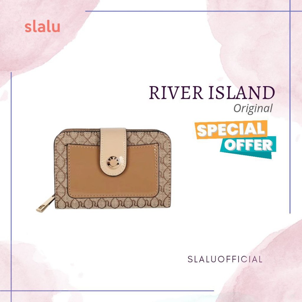 Dompet Branded Wanita River Island Monograv