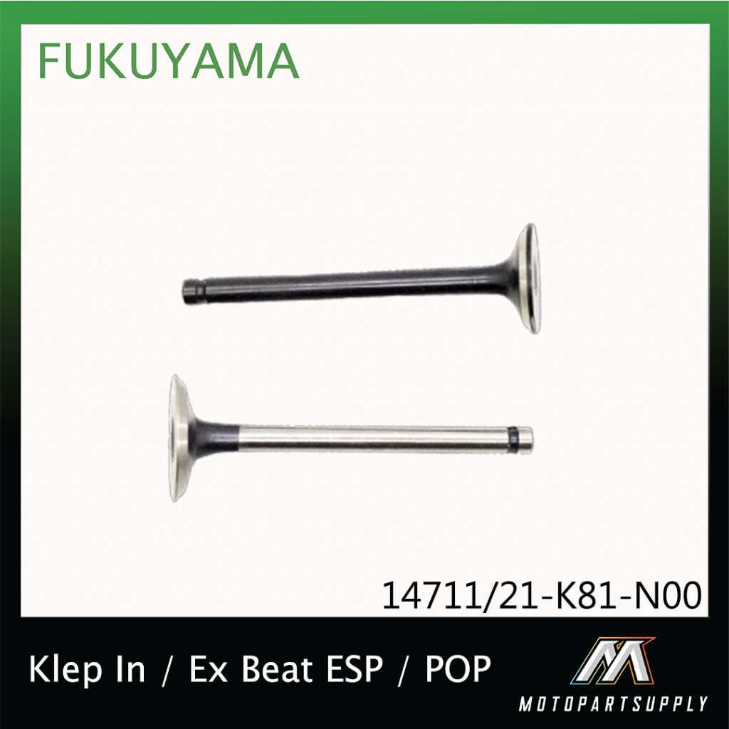 Fukuyama Klep In / Ex K81 Beat POP / PGM FI