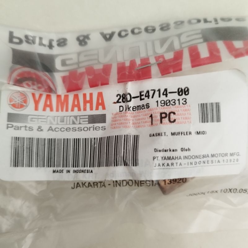 (28D-E4714-00) PACKING KNALPOT MIO