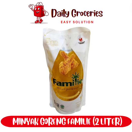 

Minyak goreng Familie 2 liter