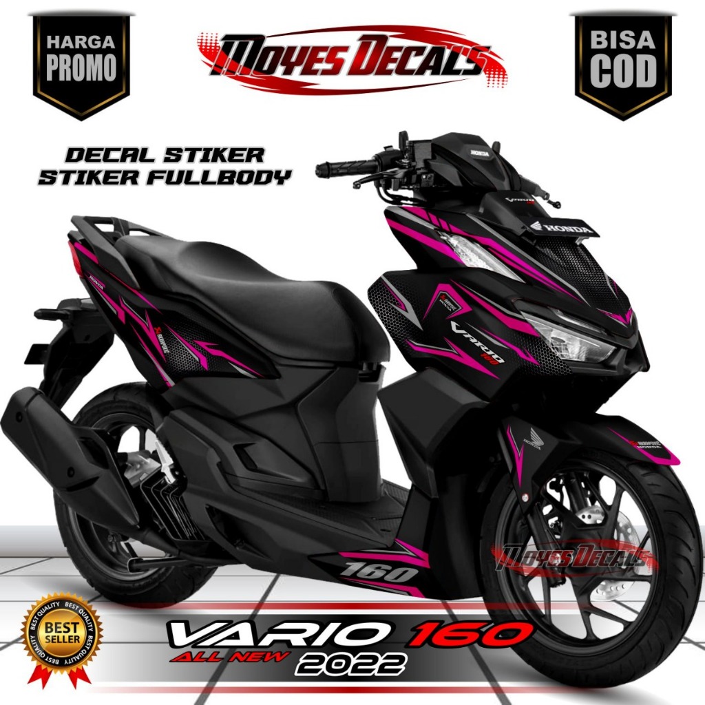 Decal Motor Vario 160 - Stiker Motor Vario 160 Fullbody Premium - Variasi Motor Honda Vario 160 2022