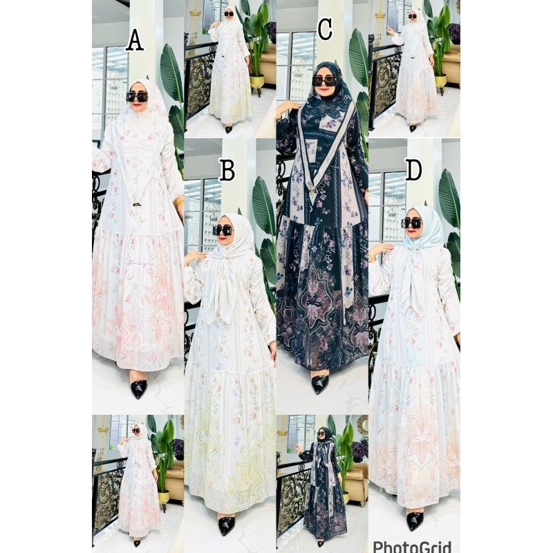 Candara Set Syari/Scraft by Almeyra Premium