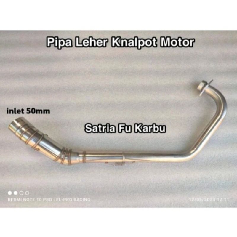 leher knalpot racing buat motor satria fu