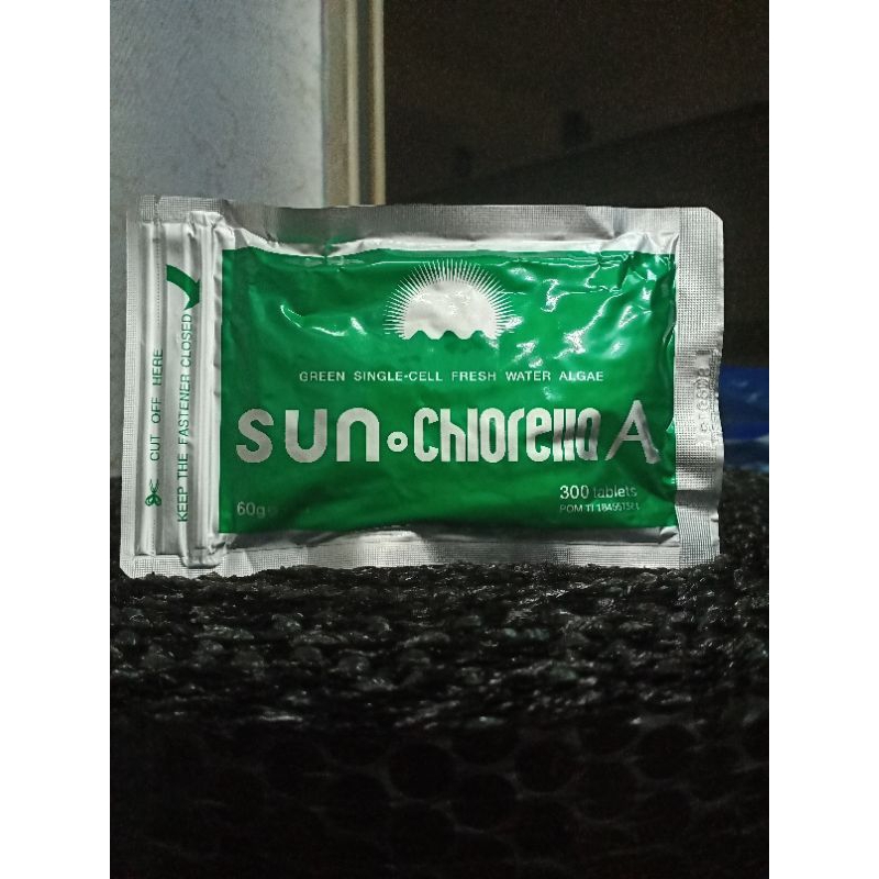 Sun Chlorella || Sun Chlorella isi 300 Tablet ( Original ) 300 Tablet