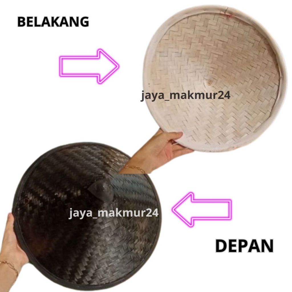 caping warna warni / topi caping warna hitam ospek