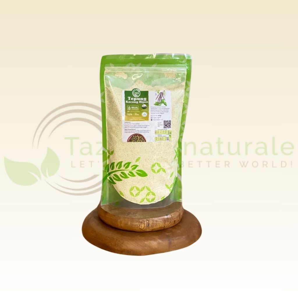 

LINGKAR ORGANIK - TEPUNG KACANG HIJAU 500gr/MPASI ORIGINAL ALAMI