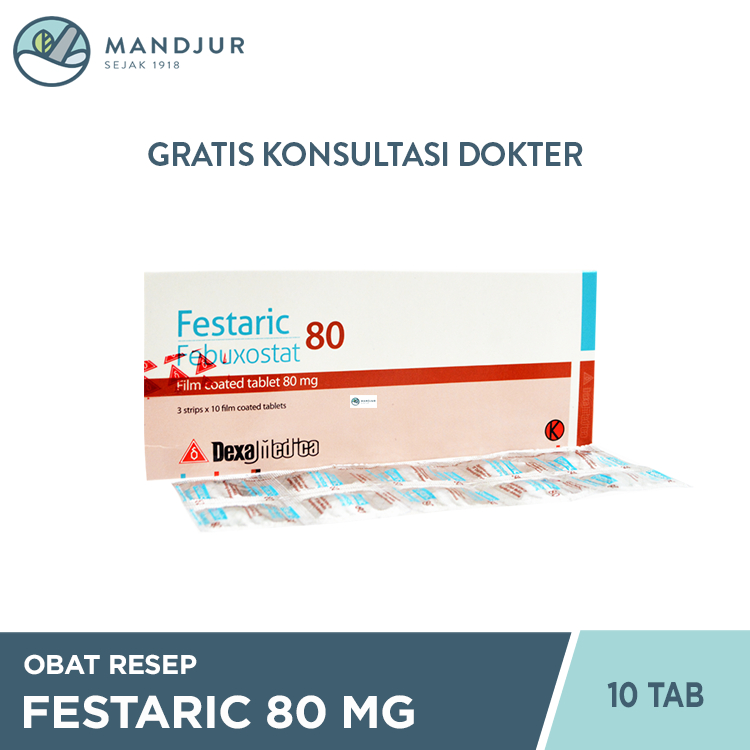 Festaric 80 mg 10 Tablet