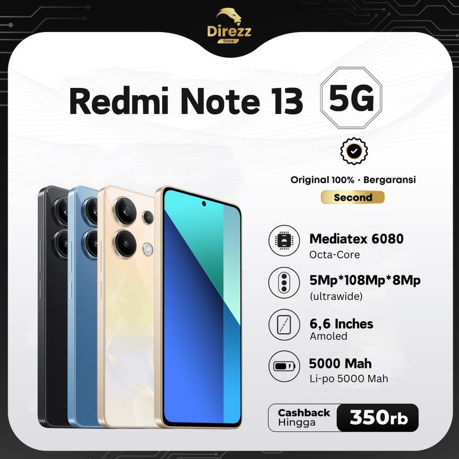 Xiaomi Redmi Note 13 5G Second