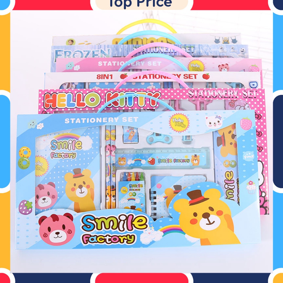 

KODE A4K9 Paket Alat Tulis Set Stationery Set Study Anak Karakter STY7