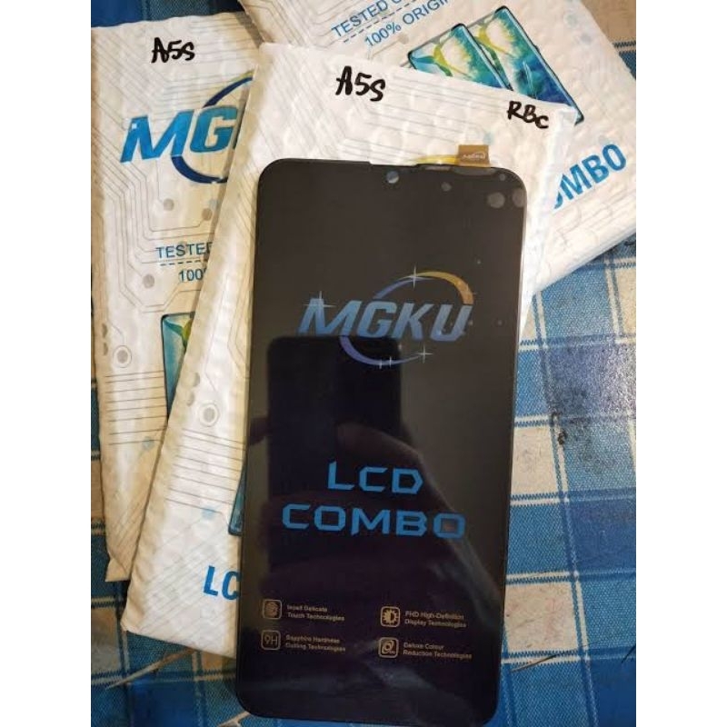 lcd touchscreen oppo a3s mgku original 100%