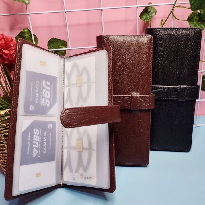 KODE P57N Dompet Album LM Logam Mulia Tabungan Target Card Kartu Credit Card