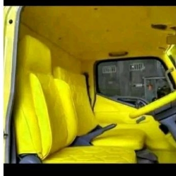 sarung jok mobil/cover jok mobil truk Canter full set motif vareasi