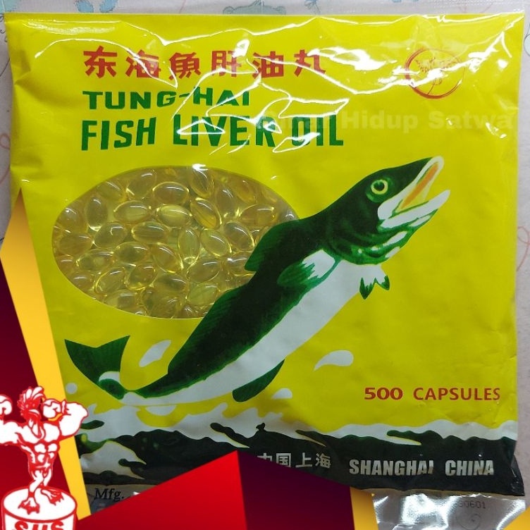 KODE T34F Minyak Ikan tunghai import isi 5