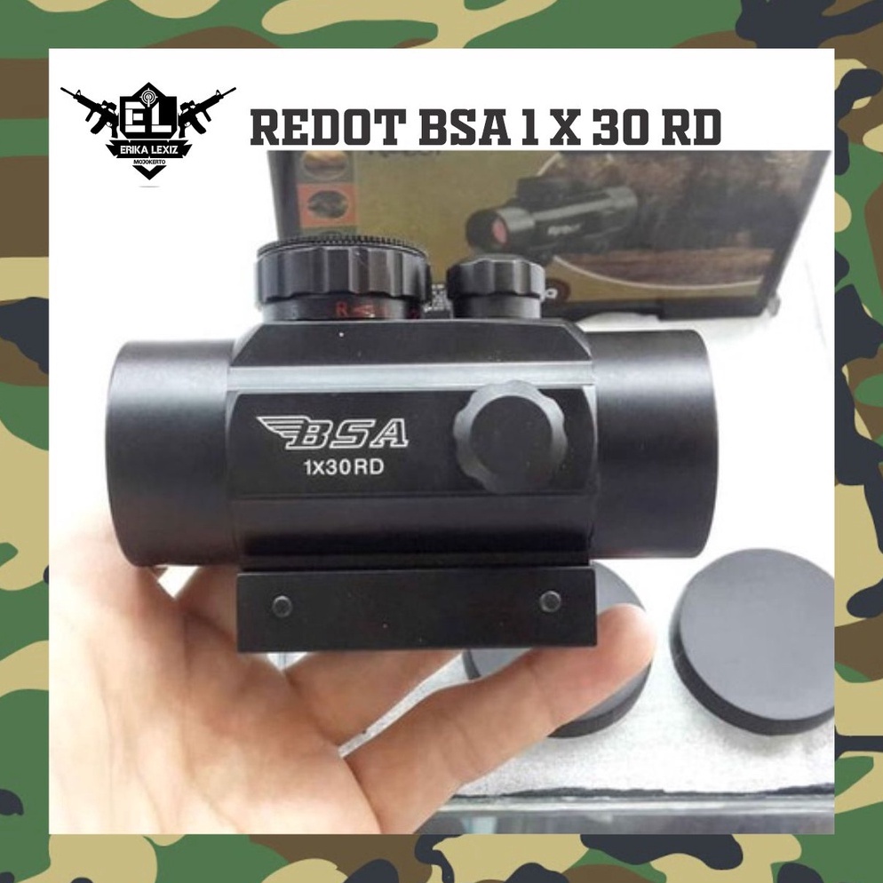 KODE V92Y TELESKOPE BSA  RED DOT BSA 1X3 RETICLE TITIK