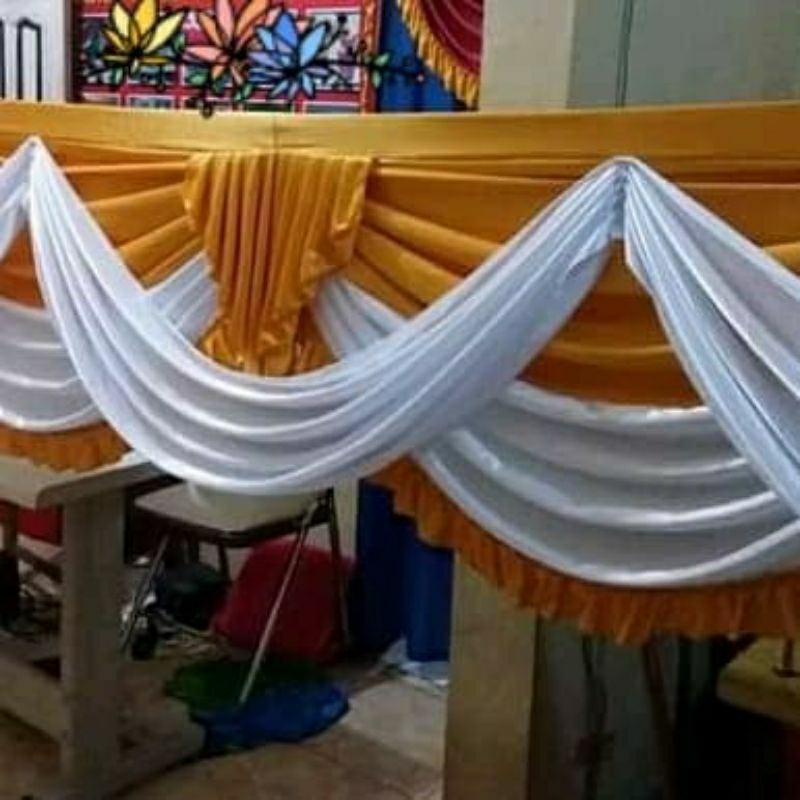 rumbai tenda model selendang