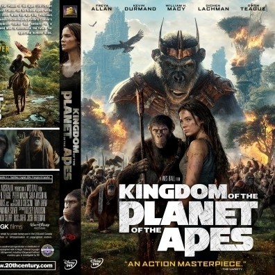 DVD Kingdom Of The Planet Of The Apes (2024)