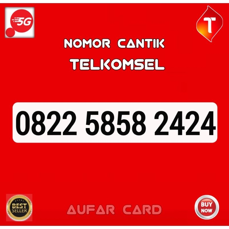Nomor Nomer Cantik 2424 Telkomsel Simpati 5858 2424
