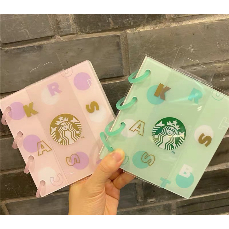 

Starbucks china Mini note book with card slot 2022 edition 12.5 x 11.8 CMl