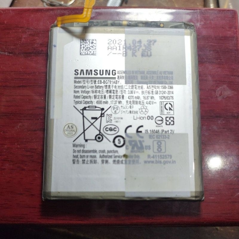 Batrei Samsung A52S ORI copotan, Model : EB-BG781ABY