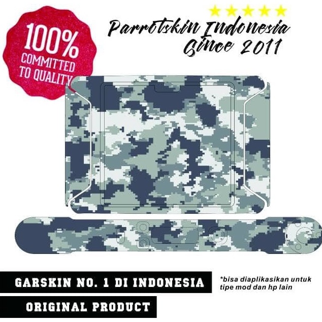 SPESIAL DISCOUNT Garskin Premium Therion dna 75 133 166 Camo  free custom
