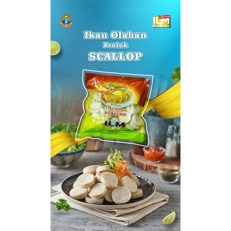 

ILM Scallop Premium Frozen Food 500g