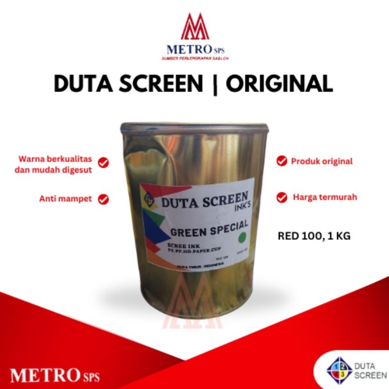 

Duta Screen Ink's Polymate Green Special