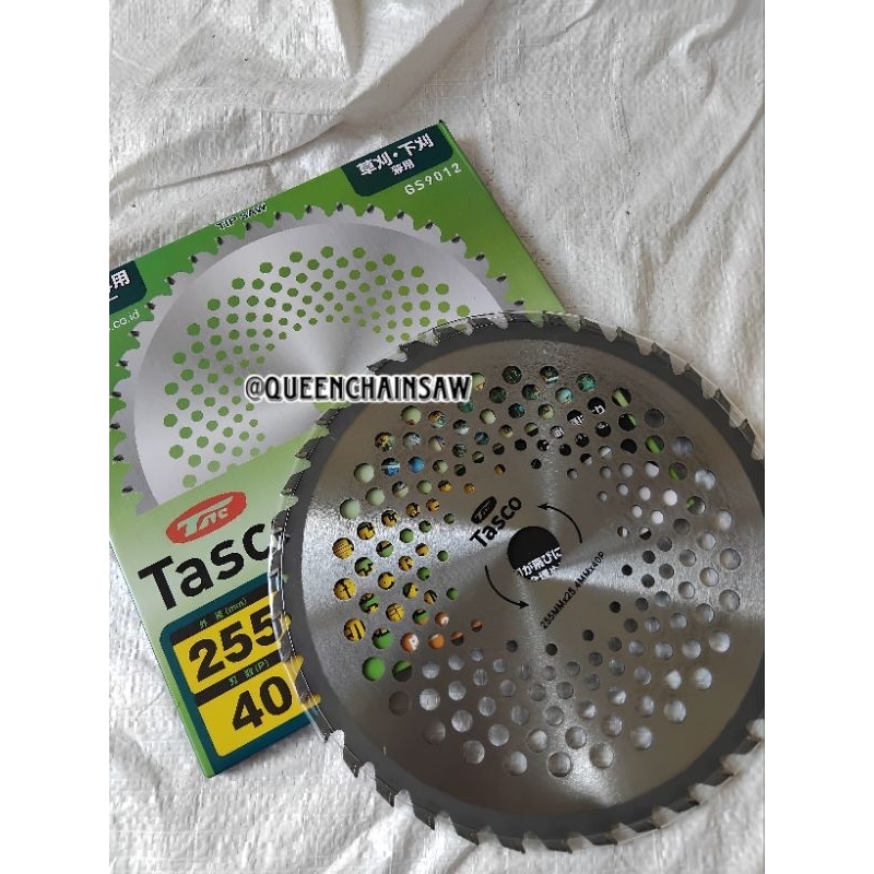 BLADE / PISAU BULAT 40T TASCO POTONG RUMPUT BRUSH CUTTER PISAU BULAT POTONG RUMPUT 40T TASCO ORIGINA