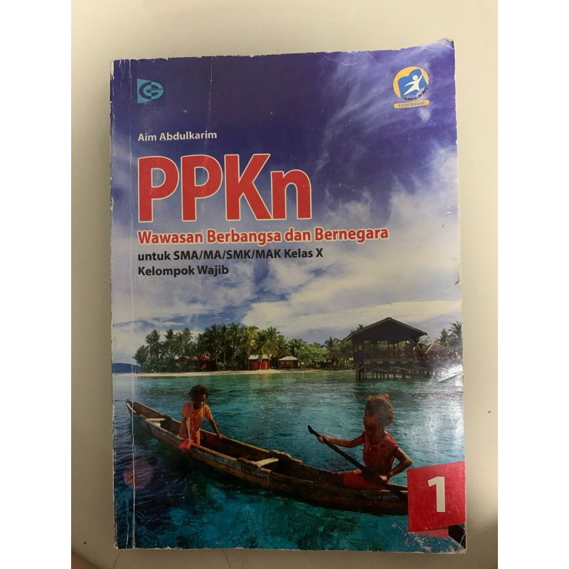 

buku bekas ppkn sma 1 kelas 10 x edisi revisi k13 grafindo