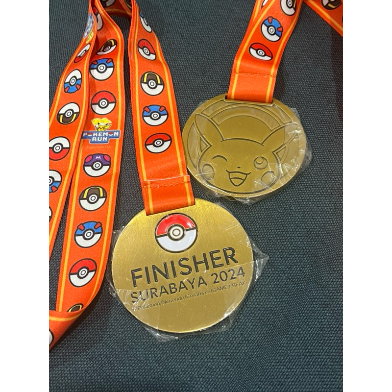 Medali Pokemon Run 2024 Surabaya