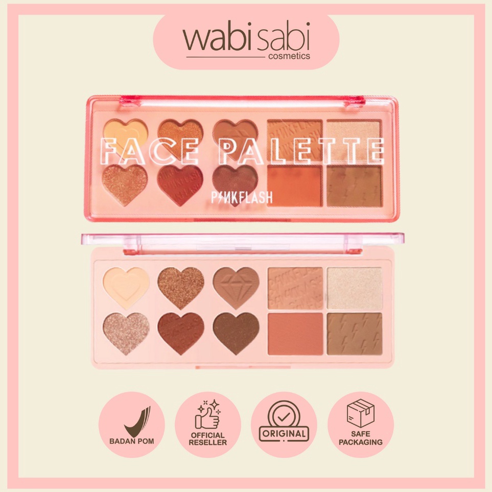 

KODE I4W9 PINKFLASH Multi Face Palette