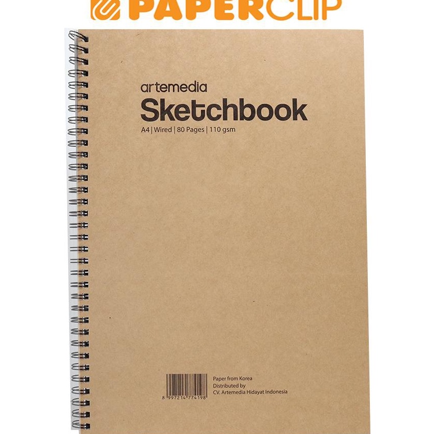 

KODE W6P ARTEMEDIA Sketchbook Wired Craft A4 11gsm 774198