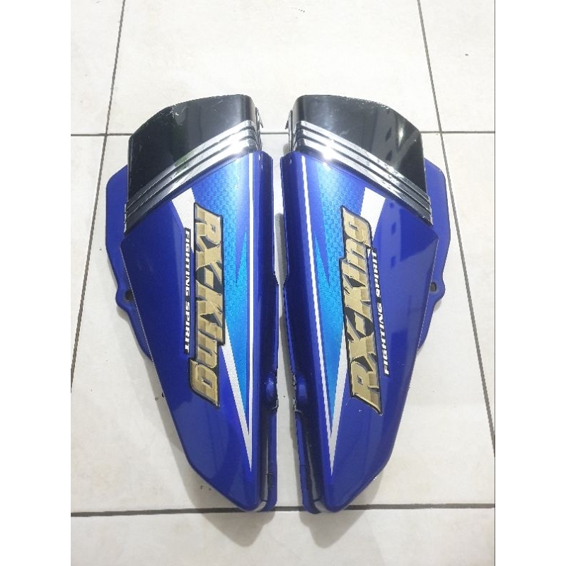 Cover Accu Dop Aki RX King Tahun 2003 Biru Original Copotan