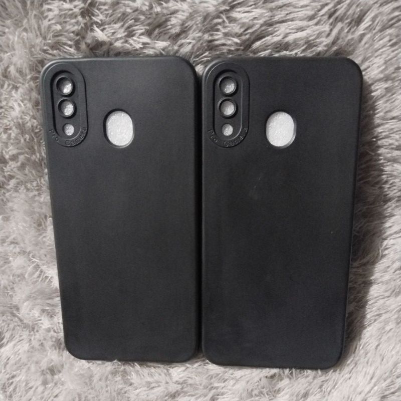 SoftCase Casing SAMSUNG M20 Silikon Black Hitam Pelindung Belakang hp