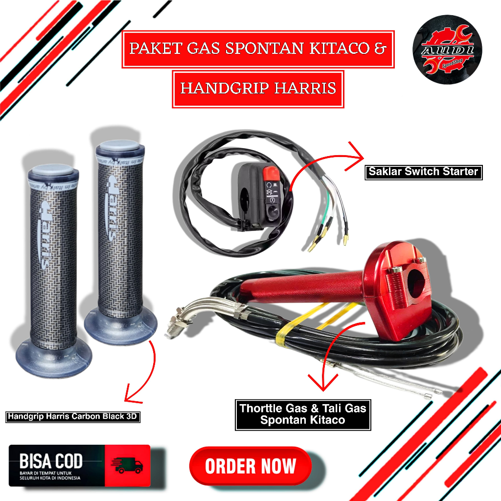 GAS SPONTAN KITACO RACING GAS SPONTAN VARIO GAS SPONTAN MX KING GAS SPONTAN SUPRA GAS SPONTAN SATRIA