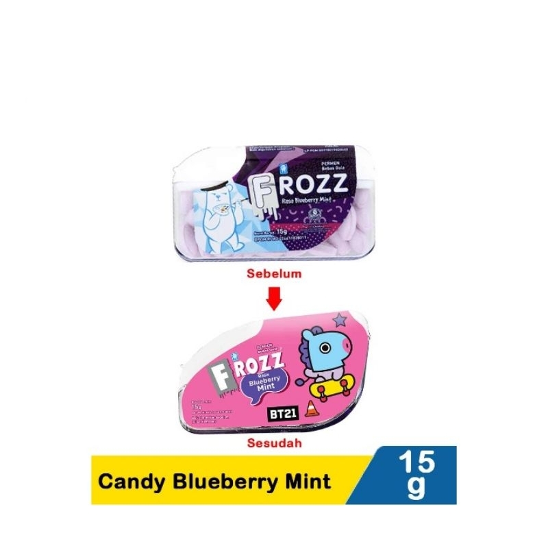 

Frozz Candy BlueberryMint 15G