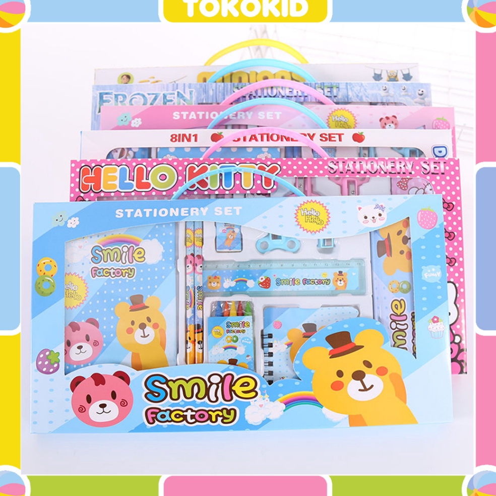 

KODE D8S3 Alat Tulis Set Stationery Set Study Anak Karakter STY7