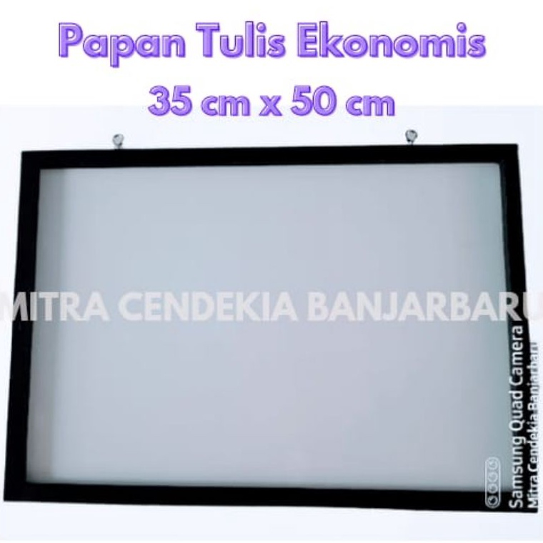 

KODE V3J5 Papan Tulis Anak White board Ekonomis 35cm x 5cm